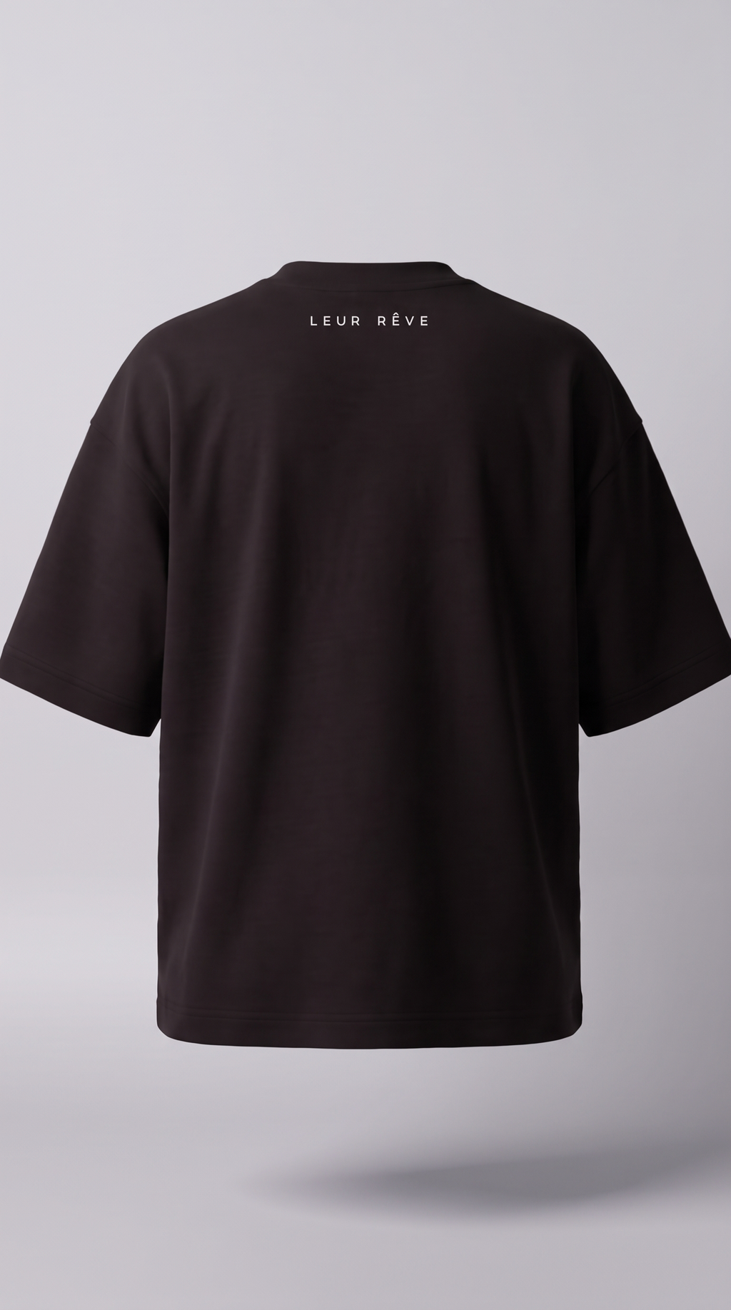 Leur Rêve Tee in black, back