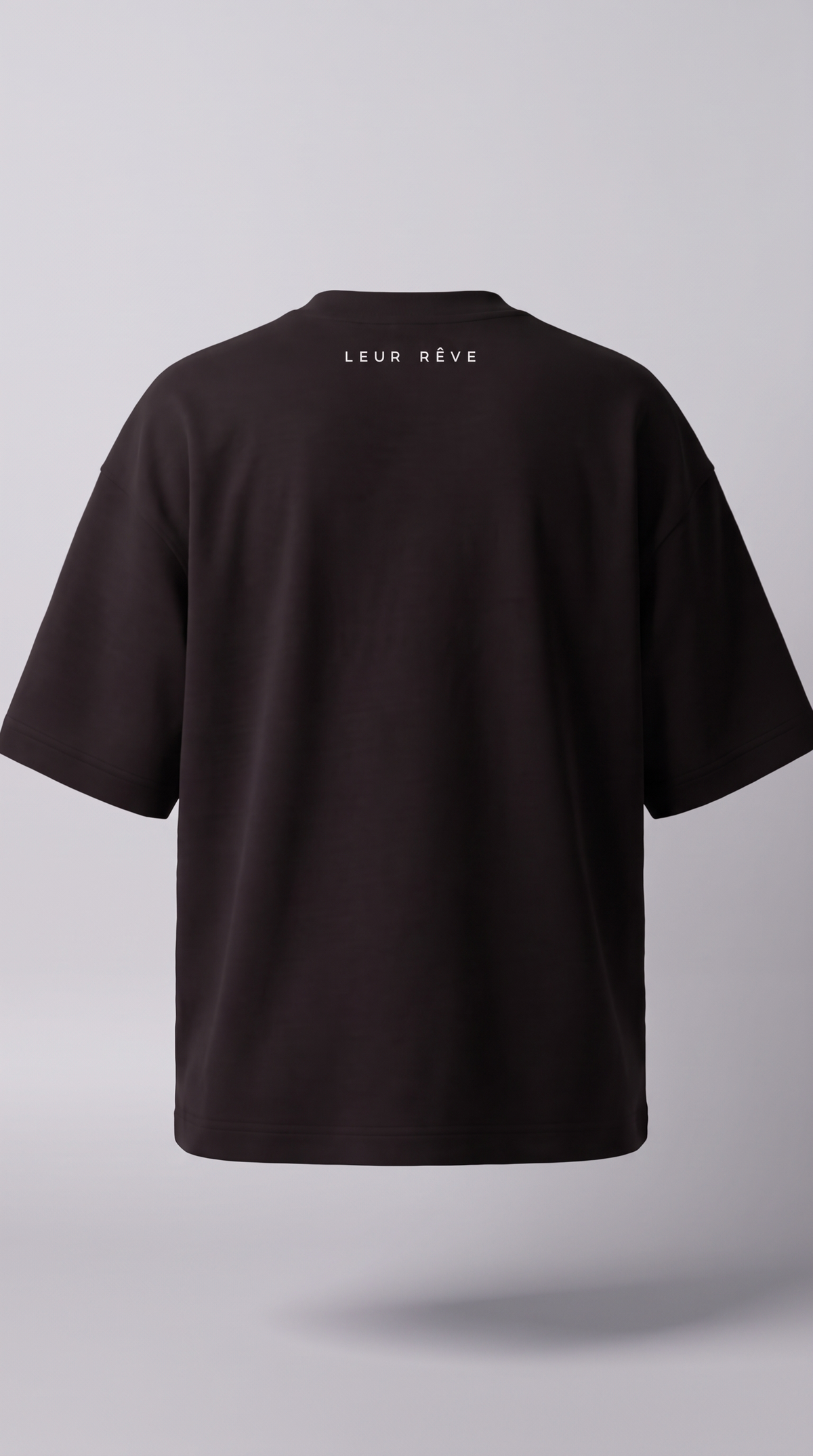 Leur Rêve Tee in black, back